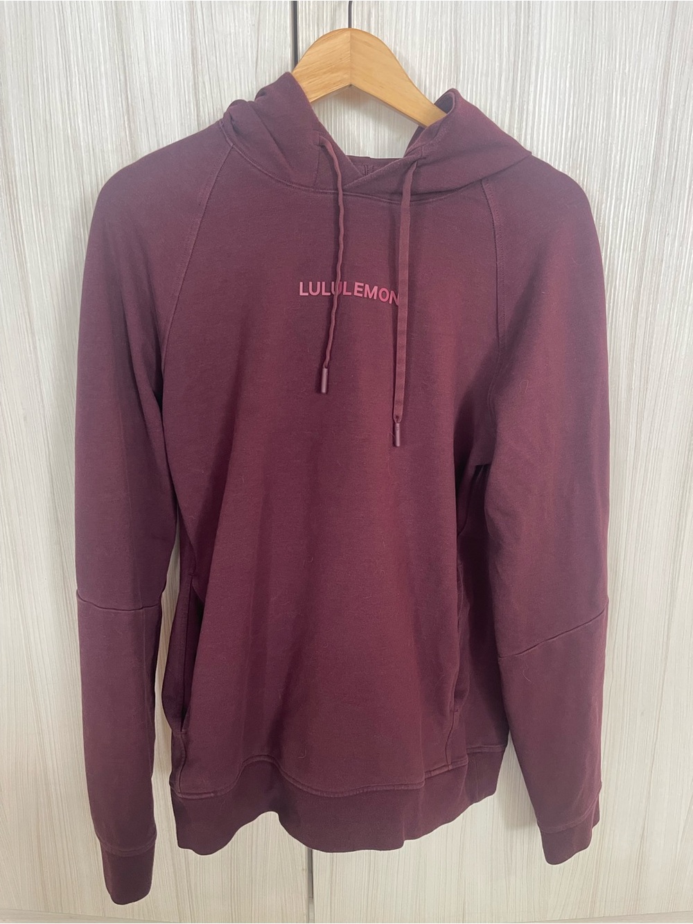 lululemon athletica Men's Maroon Crewneck Hoodie